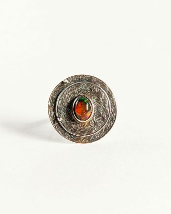 Life on Mars Opal Ring – 925 Sterling Silver