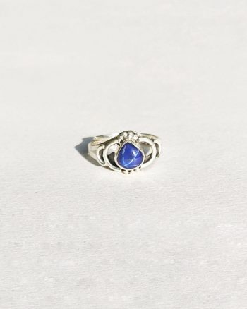 Star Sapphire Ring – 925 Sterling Silver